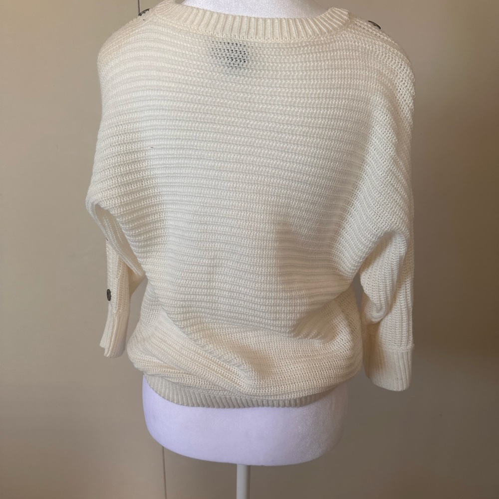 Elegant Cream Sweater